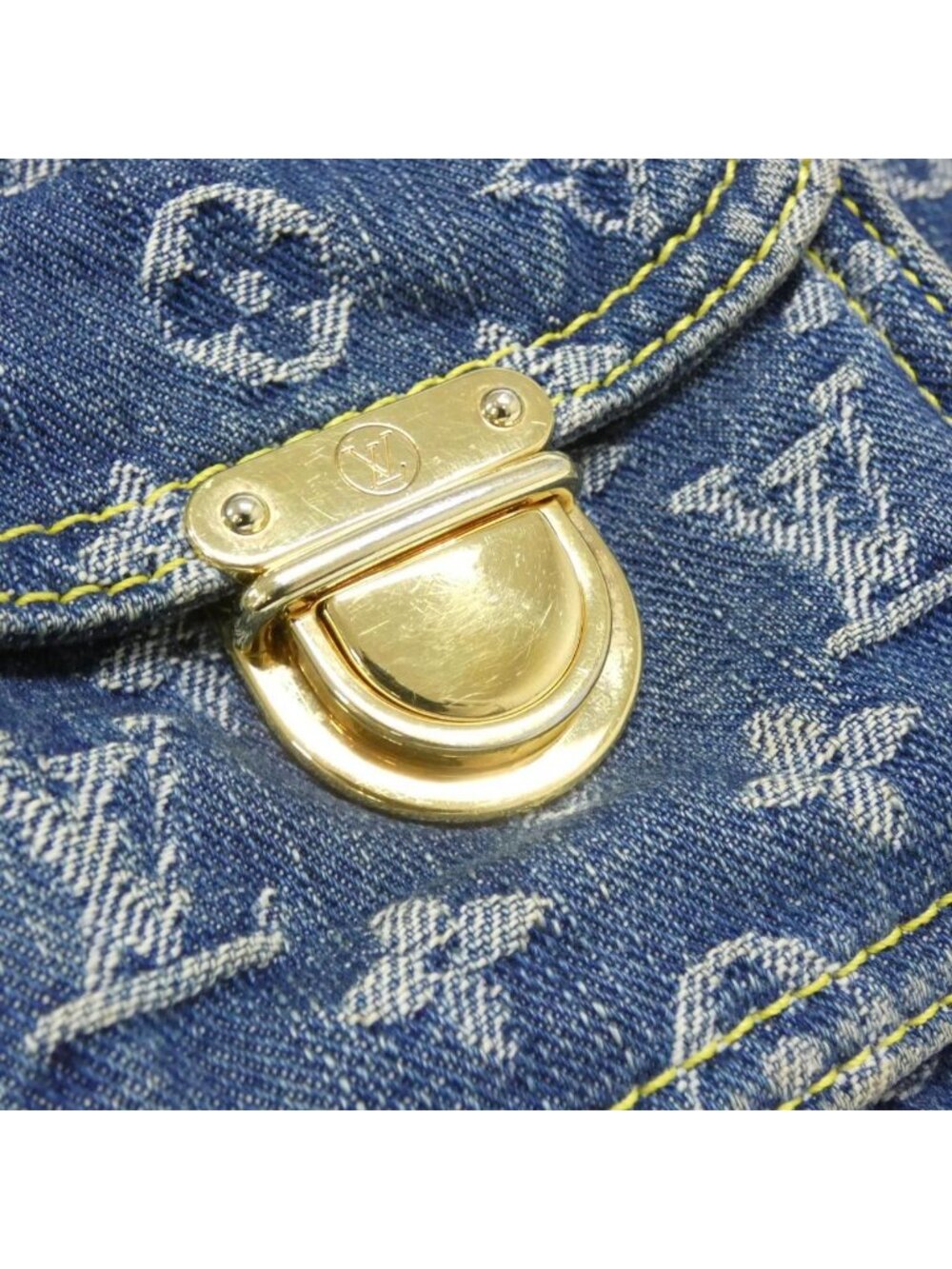 Louis Vuitton Monogram Denim Baggy GM Shoulder - Picture 4 of 9
